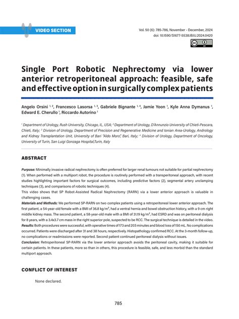 Image result for Retroperitoneal Approach Nephrectomy