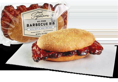 Pierre Signatures® Barbecue Boneless Pork Rib Sandwich