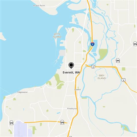 Everett, WA Map & Directions - MapQuest