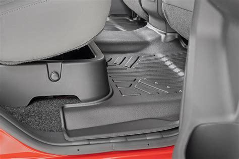 Rough Country Floor Mats | FR & RR | Crew Cab | Nissan Frontier 2WD/4WD ...