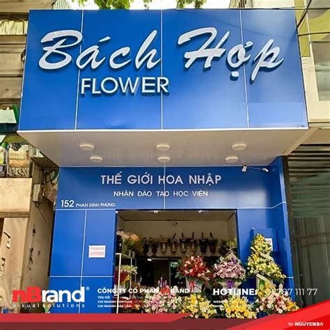 Bảng Hiệu Shop Hoa Tươi Đẹp - Thiết Kế Đẹp Mê Mẫn tại Kon Tum - Công ty ...