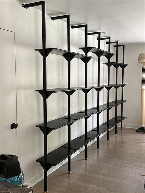 Architectural Italian Wall-Mounted Shelving System For Sale at 1stDibs ...