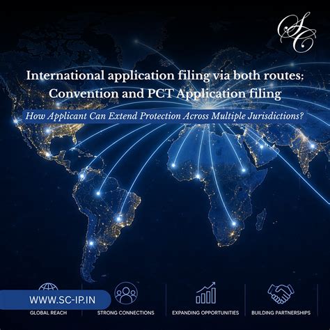 International application filing via both routes: Convention and PCT ...