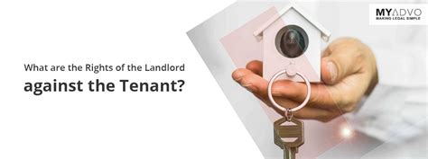 Rights of the Landlord against the Tenant