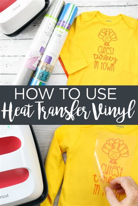 How to Use Iron-On Vinyl & Cricut EasyPress | The Country Chic Cottage.