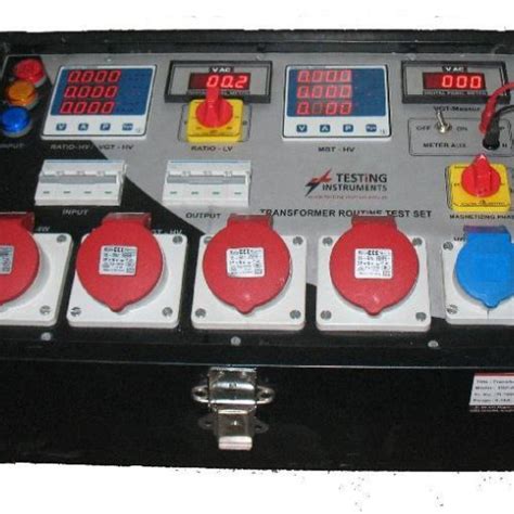Transformer Routine Test Set Manufacturers and Suppliers from Surat