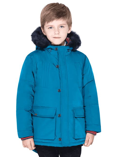 SOLOCOTE Boys Winter Coats Kids Winter Jacket Warm Thick Heavyweight ...