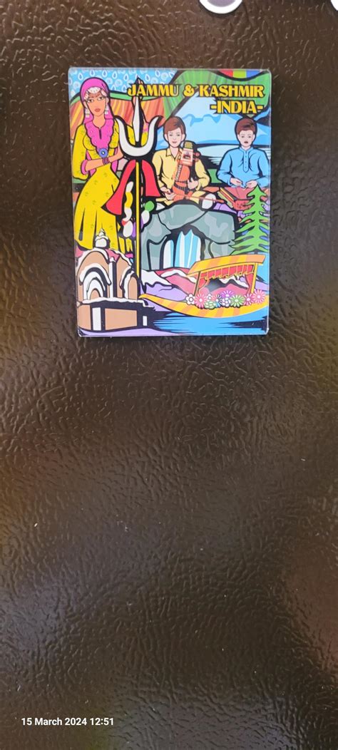 Buy dhcrafts Fridge Magnet Rectangle Acrylic Glass (9.2 X 7.0) cm India ...