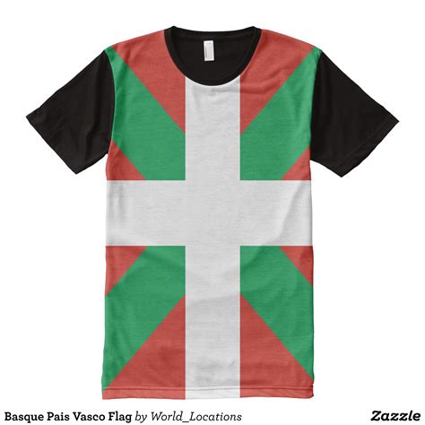 Basque Pais Vasco Flag All-Over-Print Shirt - Visually Stunning Graphic ...