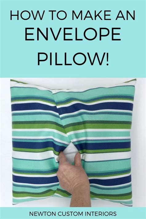 Image result for Sewing Pattern for Envelope Pillow Cover