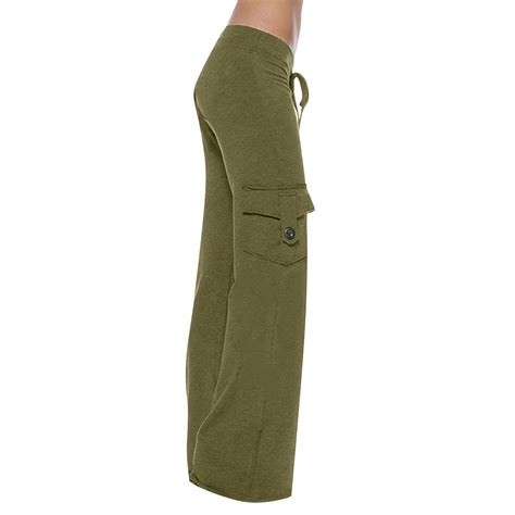 nerohusy Wide Leg Yoga Pants for Women,Womens High Waisted Bootcut Yoga ...