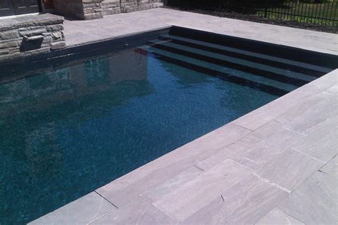 Pen Fabricators Introduces New Black Granite Inground Vinyl Pool Liner ...