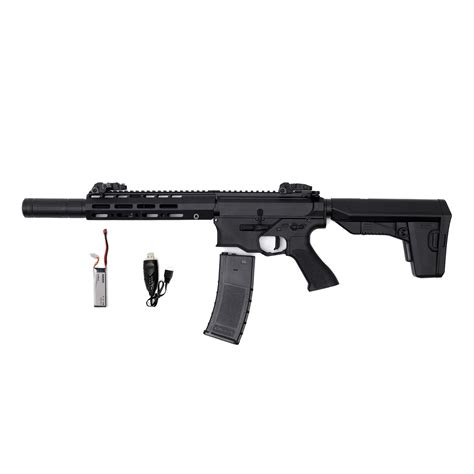 Barra Airguns | 400e Gen 2 Polymer Full Auto Electric BB Rifle | Black