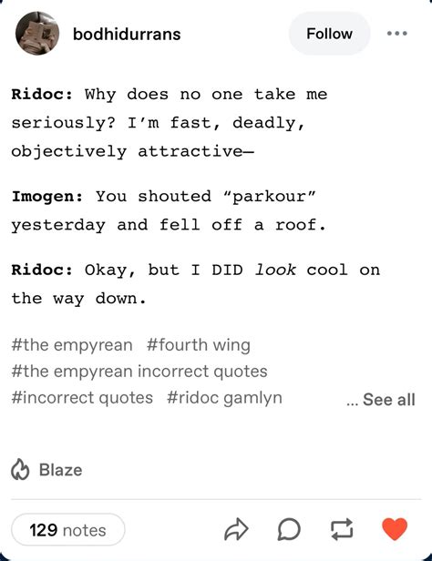 ridoc gamlyn fourth wing in 2025 | Wings book, Wings, Shatter me quotes