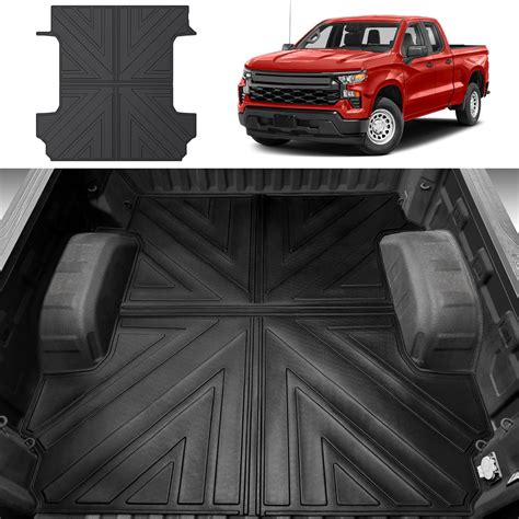 Floor Mats & Carpets For HD Floor Mats For 2019-2025 Chevy Silverado ...