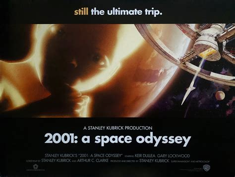 Original 2001: A Space Odyssey Movie Poster - Stanley Kubrick - Space Wheel