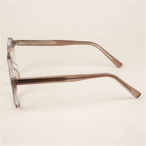 Voyage Maverick Brown Wayfarer Eyeglasses for Men & Women (86635MG4154 ...