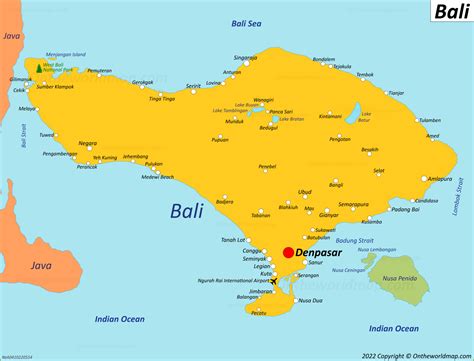 Bali In World Map – バリ観光地図 – Where is Bali, Location of Bali on World ...
