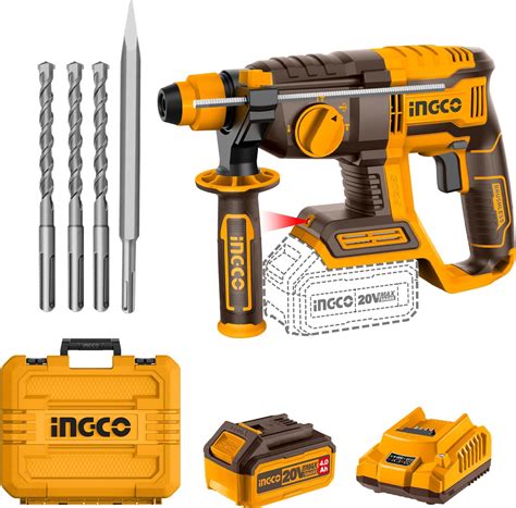 Bosch GBH 180-LI Cordless Rotary Hammer, SDS Plus, Brushless Motor, 2J ...