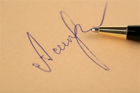 Images de Signature exemple – Téléchargement gratuit sur Freepik