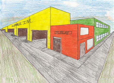 One Point Perspective Summary