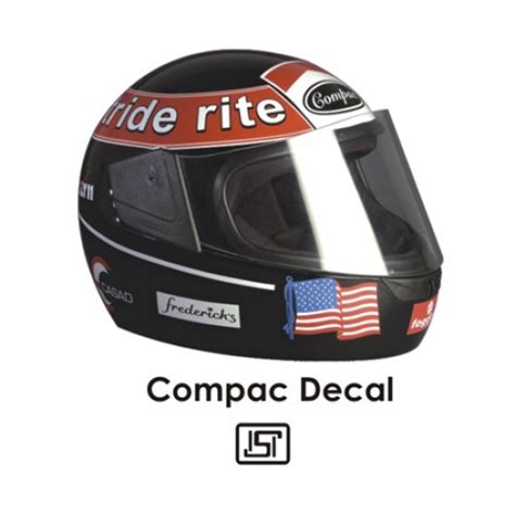 Aerostar - Helmets - Compac Decal