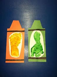 Image result for Easter Baby Footprint Crafts