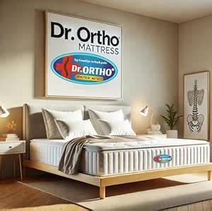 Dr.Ortho Orthopaedic Pillow Top Mattress for Back Pain Relief Dual ...