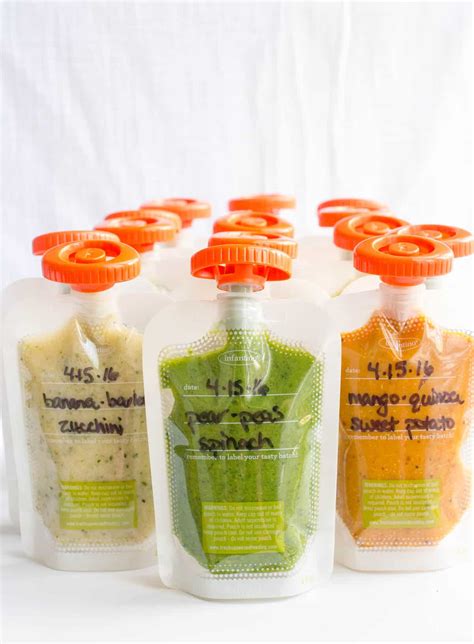 Baby Food Pouch How Long at Milla Hawthorn blog