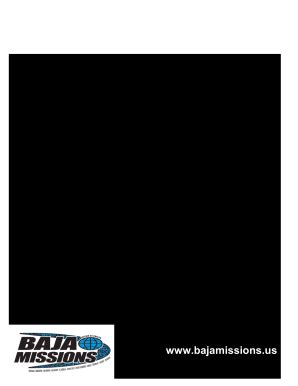 Fillable Online bajamissions Baja Missions Handbook - bajamissions Fax ...