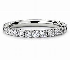 Eternity Wedding Bands by Pav 233 Eternity Ring In Platinum 1 Ct Tw Eternity Wedding Bands