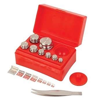 Troemner Class F 50g-10 mg, Economical S.S. Class 7 Weight Set with ...
