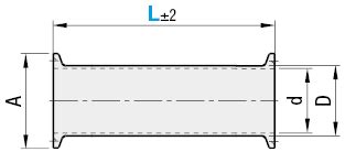 Welded Sanitary Pipes/Standard/Ferrule x Ferrule | MISUMI | MISUMI India