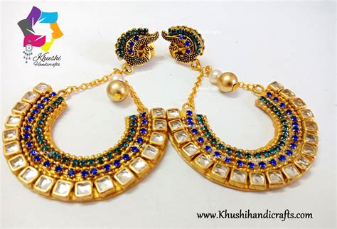 Silk Thread Jhumkas / Silk Jhumkas / Silk Thread Jhumka /Silk Thread ...