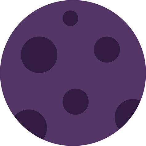 Moon Emoji Staring New/Full Moon Face Emojis Sticker