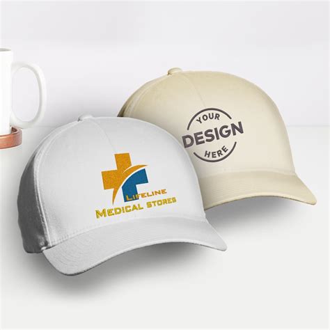 Custom Embroidered Caps with Logo Online | VistaPrint