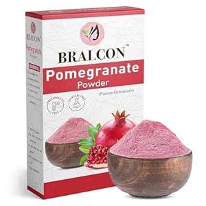 BRALCON Pomegranate Powder -100g | Punica Granatum |Anar Powder |100% ...
