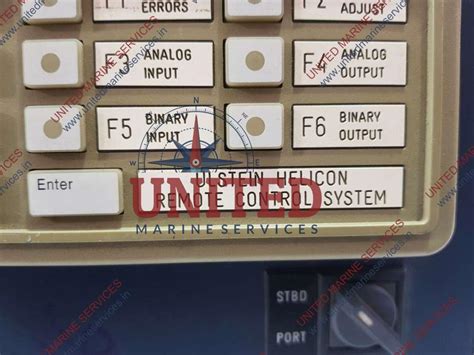 ULSTEIN AUTOMATION HELICON REMOTE CONTROL SYSTEM SHIP MARINE DISPLAY ...
