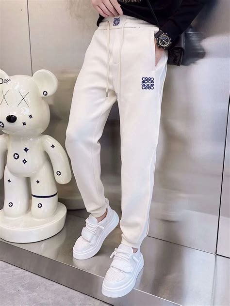 LOEWE || Elite Comfort Track Pants with Drawstring & Pockets – FASHION MYST