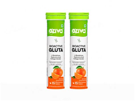 Buy OZiva Bioactive Gluta L-Glutathione Nutraceutical Effervescent ...