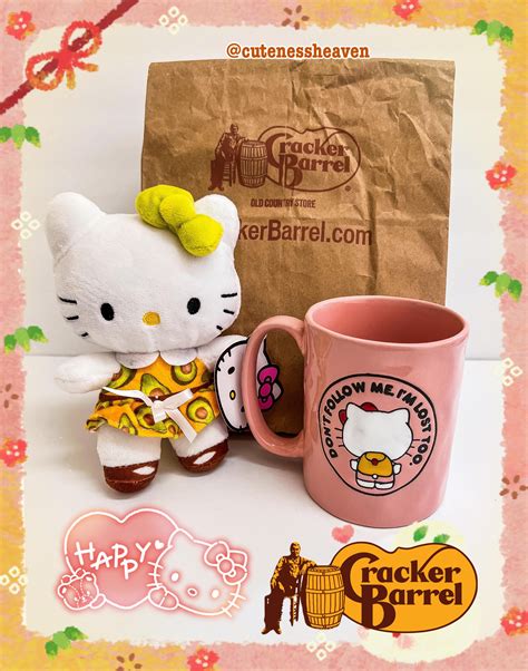 Got this super cute Hello Kitty Halloween Plush! From Cracker Barrel ...