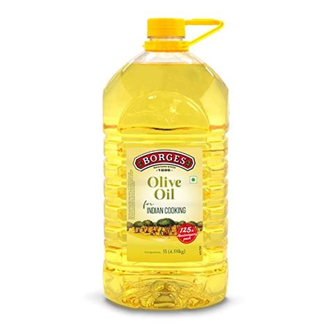 Borges Olive Oil for Indian Cooking - 5 L |75% MUFA|Rich in ...