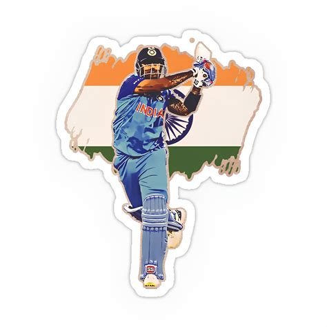 Ms Dhoni Sticker-4 – Inkyprinty.in