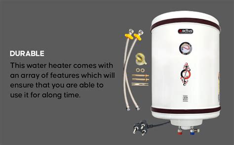 Buy ACTIVA Storage 50 LTR. 5 Stars (.8mm TANK) 2 KVA Geyser with ...