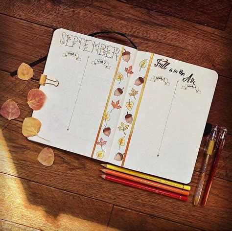 Image result for Fall Drawings Bullet Journal