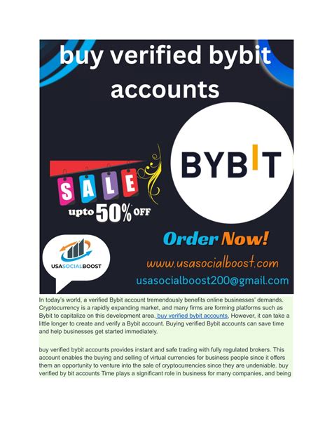 PPT - buy verified bybit accounts PowerPoint Presentation, free ...