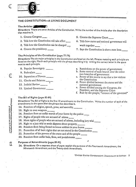 Icivics Worksheet P 1 Answers Limiting Government — db-excel.com