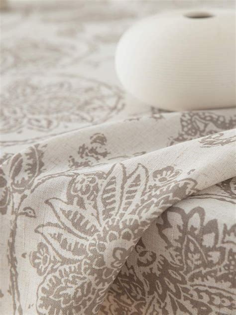 Floral Printed Cotton Tablecloth for Dining Table, Patio Table, Picnic ...