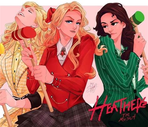 Pin by Jamilah Monroe on Heathers the Musical | Heathers fan art ...