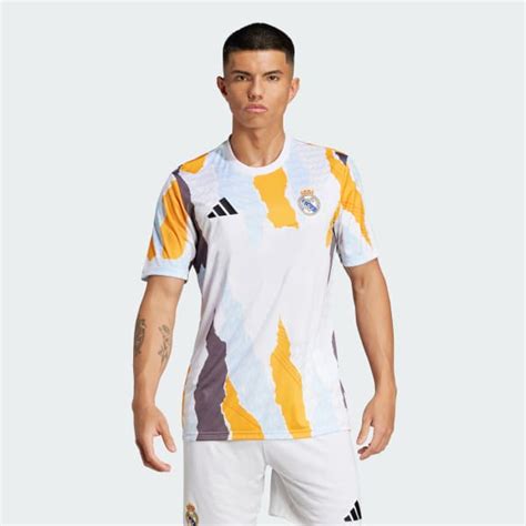 adidas Real Madrid 24/25 Pre-Match Jersey - White | adidas India